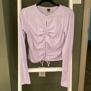 Target cutout cinched blouse. Size small